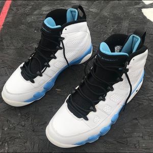 Nike Air Jordan 9 Retro Pearl Blue Size 10